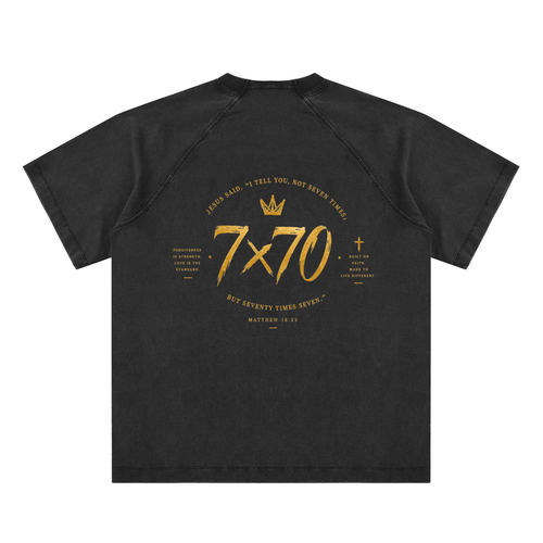 7x70 Gold Washed T
